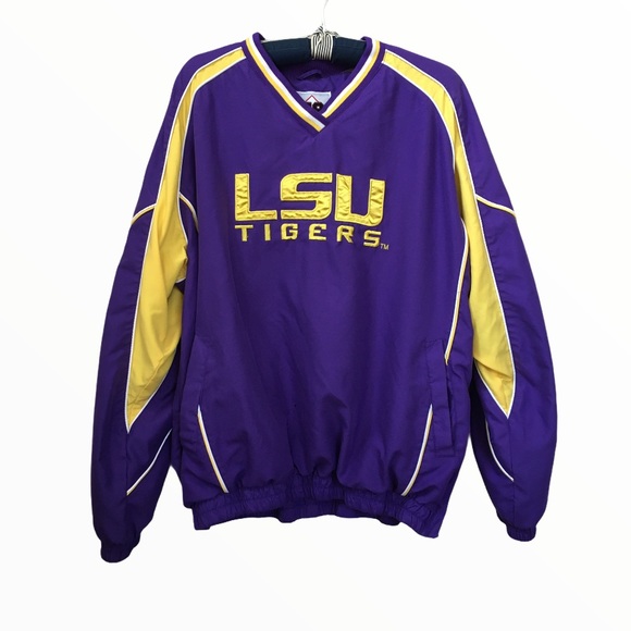 LSU TIGERS UNIVERSITY unisex track sweater - Picture 2 of 14